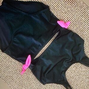 Chic black swimsuit